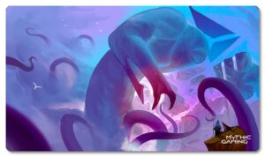 A Mythic Gaming exclusive playmat created by the MFishlen team in partnership with Mythic Gaming