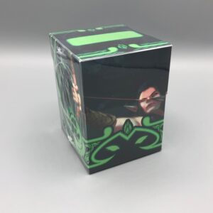 A Mythic Frames exclusive deckbox created by the GreenSpirits team for the Mythic Frames Kickstarter
